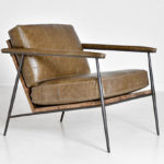 Emmitt lounge Chair from Charleston Forge Made in USA Custom