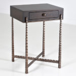 custom nightstand hand forged from Charleston Forge Made in USA