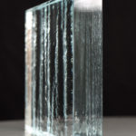 Block of Glacier Fusion Glass