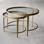 Custom nesting tables from Charleston Forge Made in USA