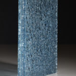 Chearleston Forge Blue Facet Glass