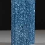 Charleston Forge Blue Mirror Facet Glass