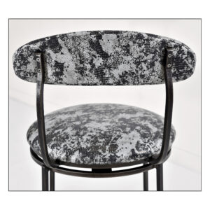 Charleston Forge American Made Custom Echo Barstool Upholstered Back