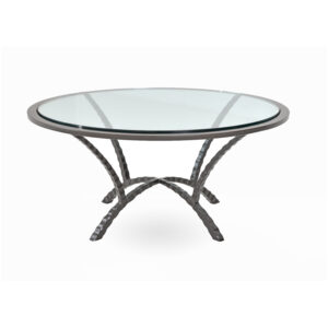 Charleston Forge American Made Custom Hudson Round Cocktail Table