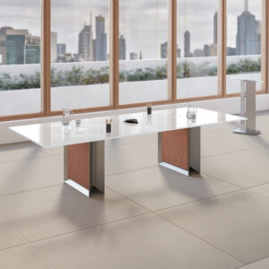 Charleston Forge Stoneline Designs American Made Apex Conference Table and Lectern