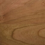 Natural finish on Cherry wood finish